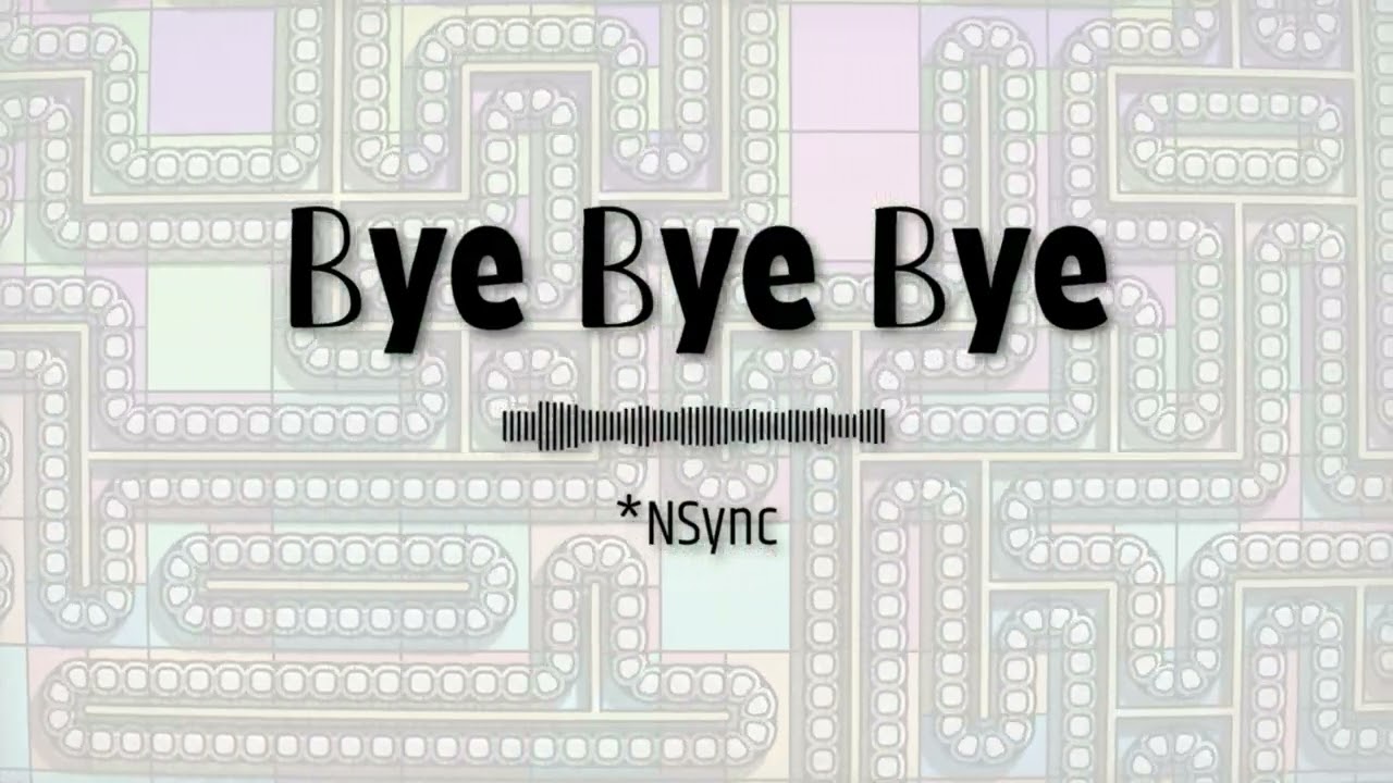 *NSYNC - Bye Bye Bye (Slowed + Reverb)