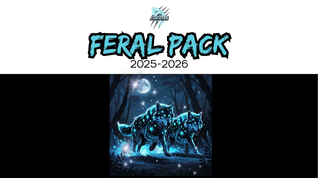 Centre Coyotes - Feral Pack mix 2025-26