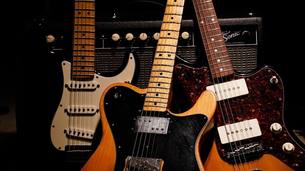Fender Telecaster vs Fender Stratocaster vs Fender Jazzmaster