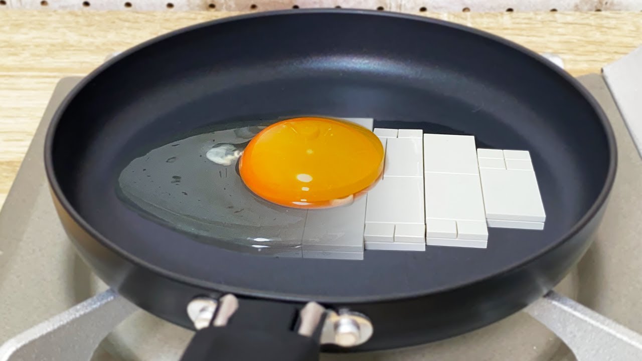 Lego Breakfast - Lego In Real Life / Stop Motion Cooking & ASMR