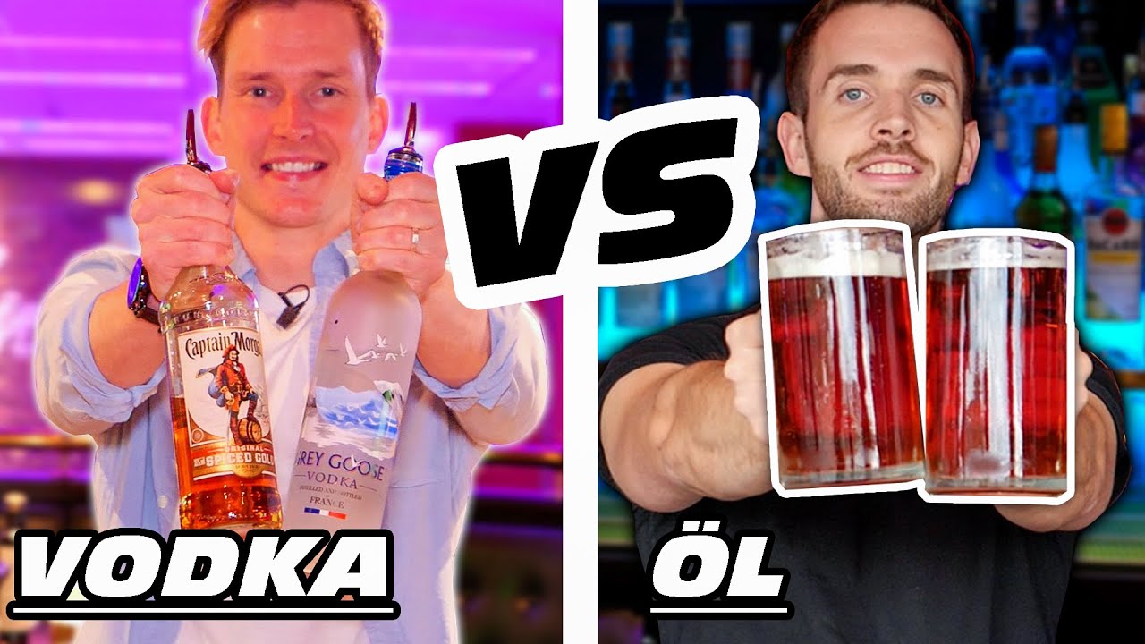 Blir du mer berusad på ren sprit än öl?