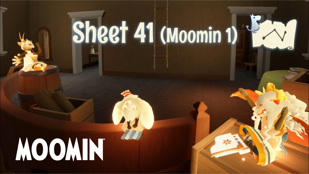 Fox Band &mdash; Music Sheet 41 (Moomin 1)  [Sky: Children of The Light]