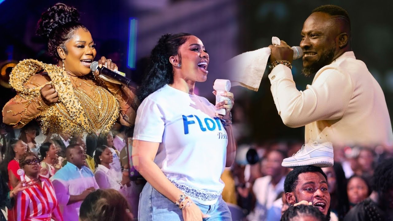 Jojo Arhin Leads Powerful Praise at Flora Made By Grace 2025 with Piesie Esther