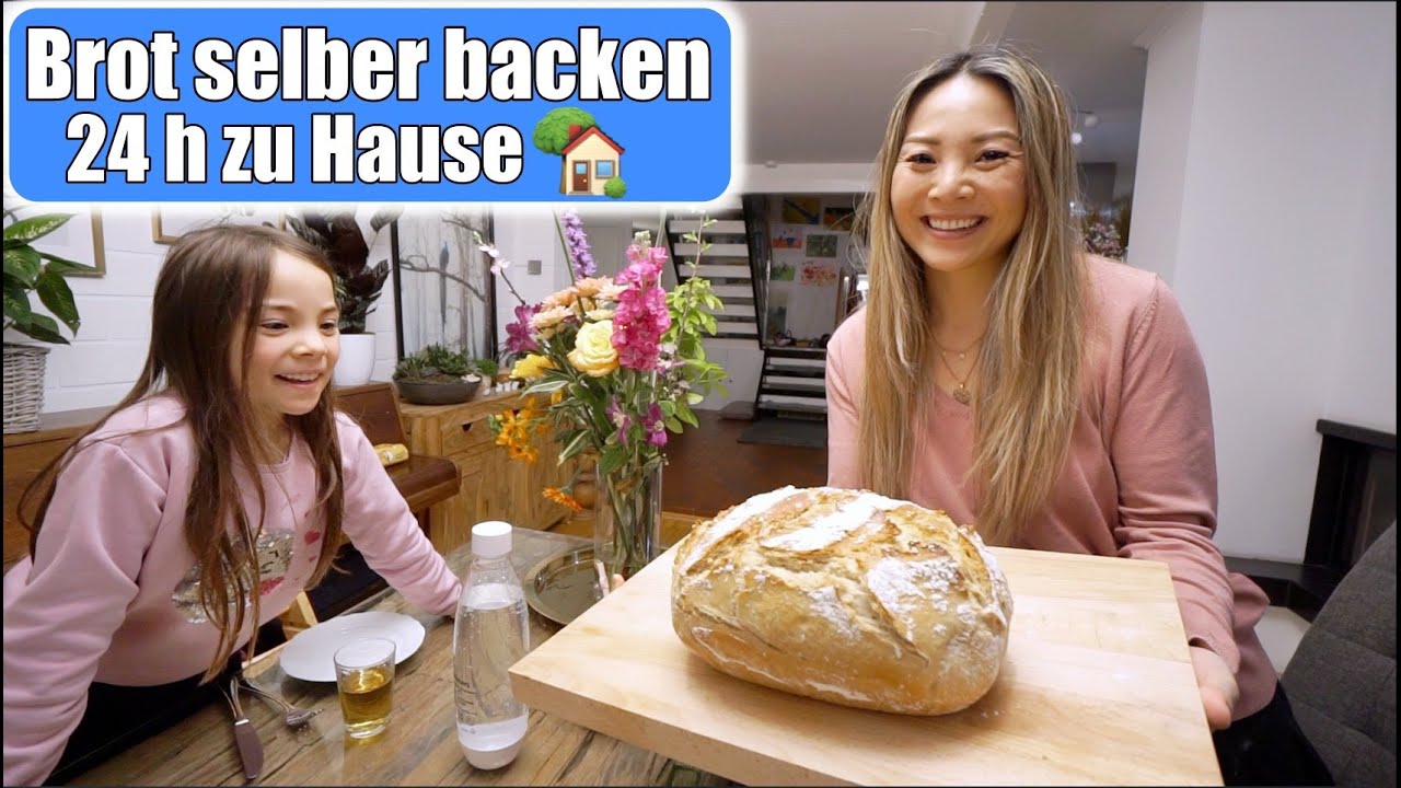 Familien Alltag während Corona 👨‍👩‍👧‍👦 Brot backen knusprig + einfach! #StayHome | Mamiseelen