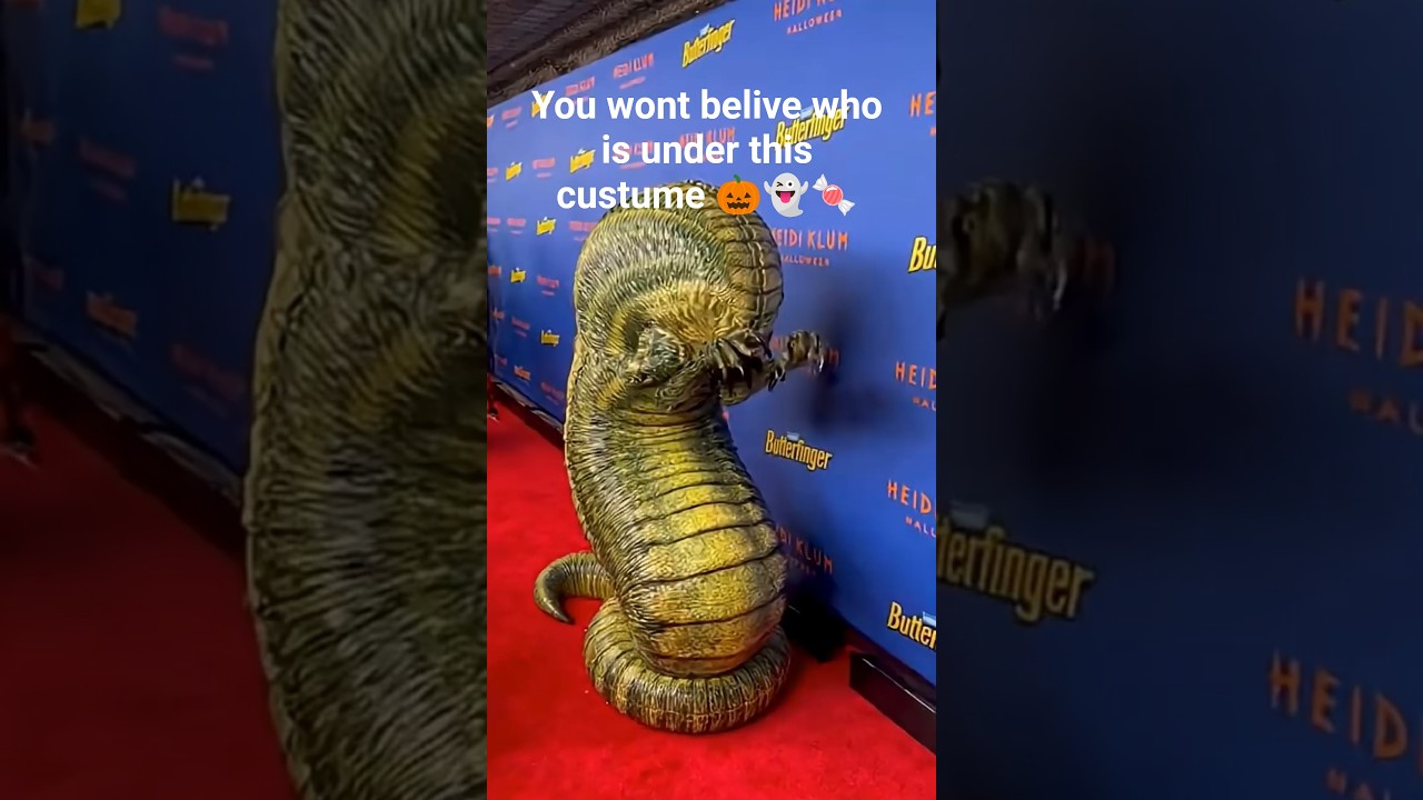 This Halloween costume shocked everyone on the red carpet 👀🎃🐍