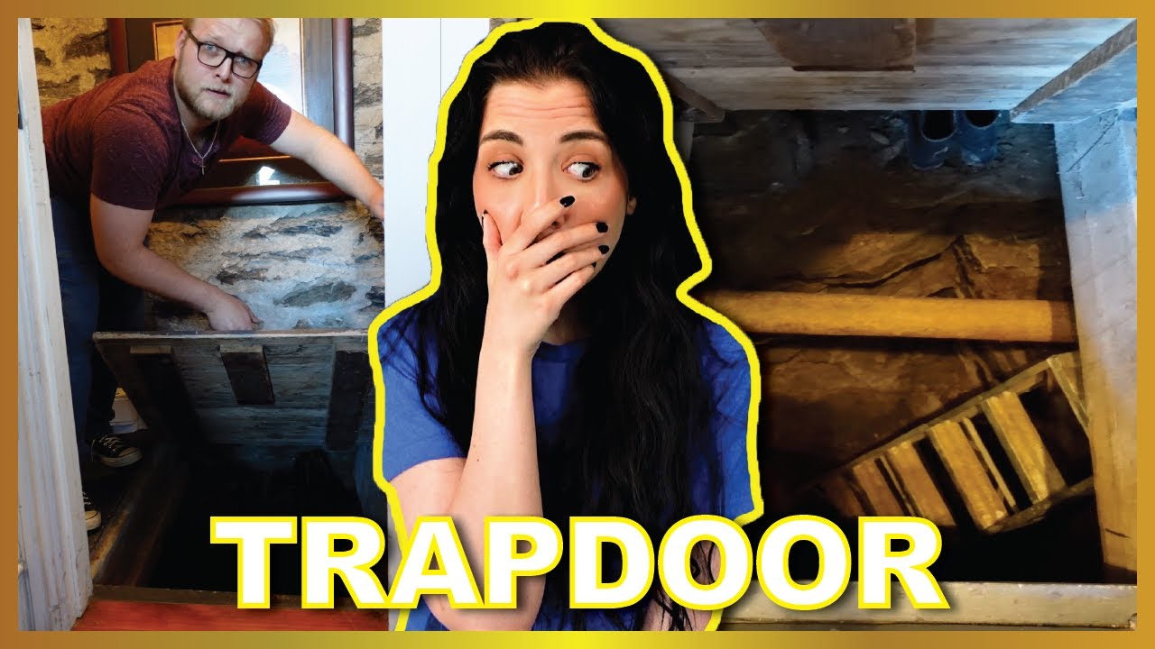 We Found A TRAPDOOR In Our Airbnb