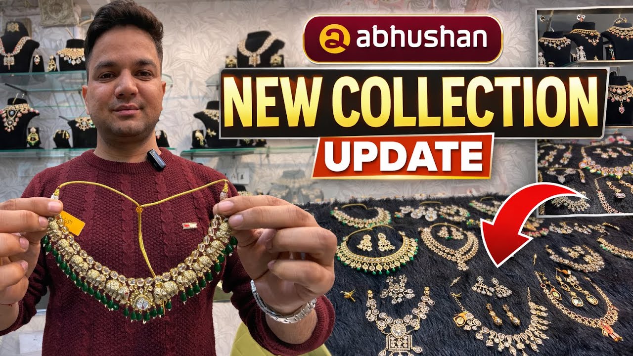 ROSE GOLD में AD COLLECTION || ABHUSHAN PLACE || #newvideo @satyajewels 