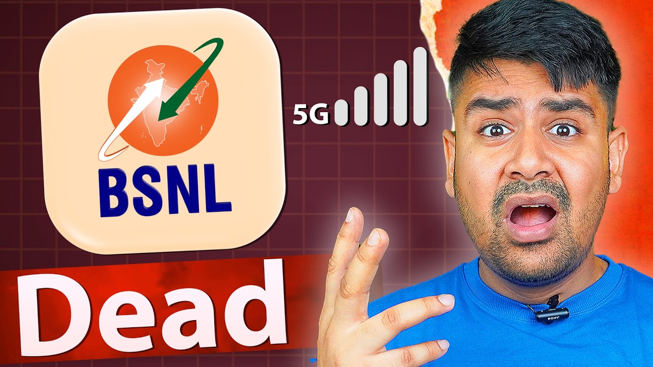 BSNL is Dead Now - No 4G/5G ?