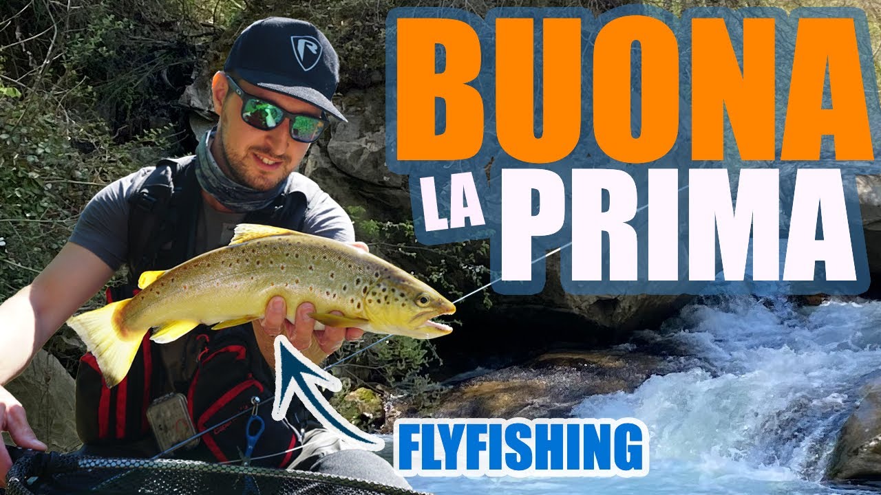 La nostra PRIMA VOLTA a MOSCA a PESCA di TROTE in TORRENTE