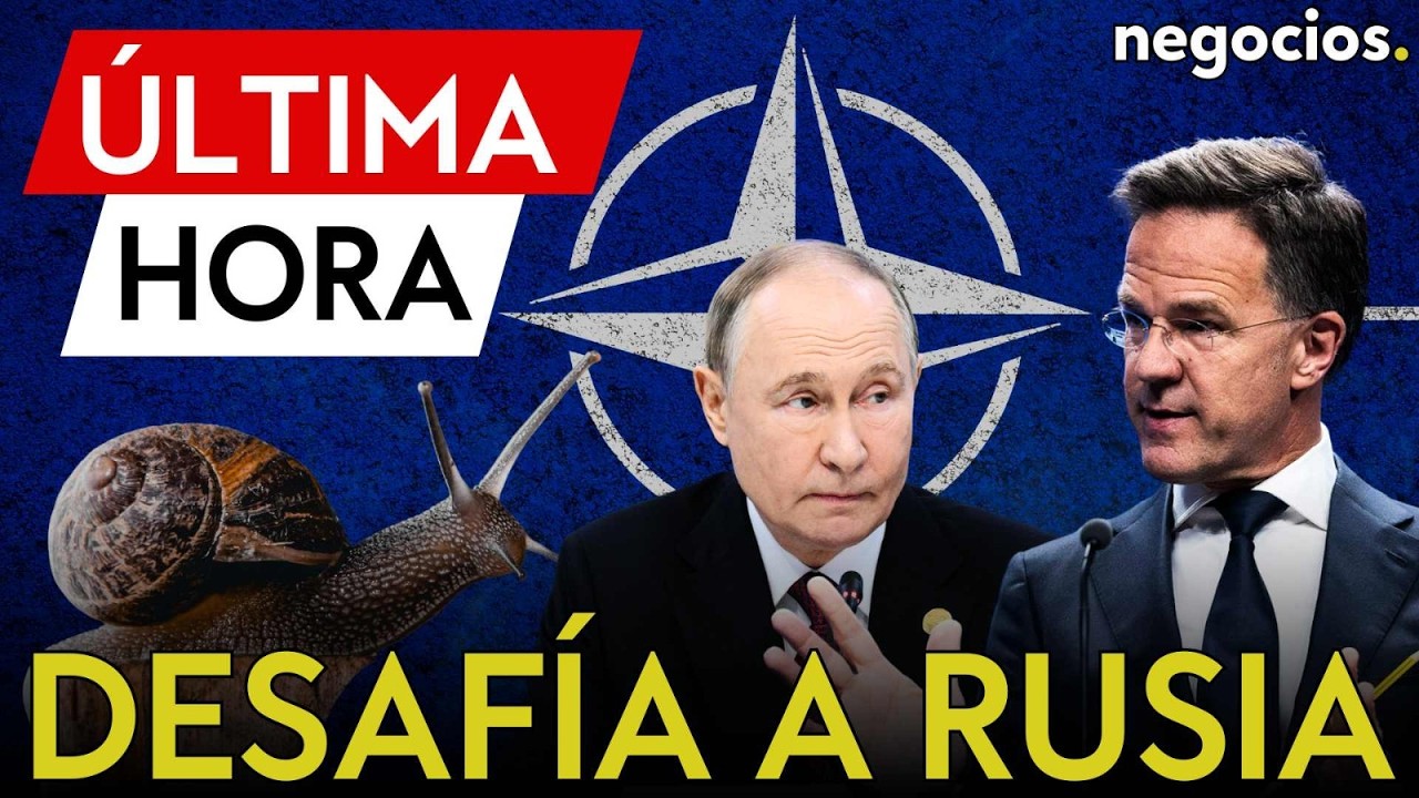 ÚLTIMA HORA | Rutte desafía a Rusia y se mofa de su avance “de caracol” en Ucrania