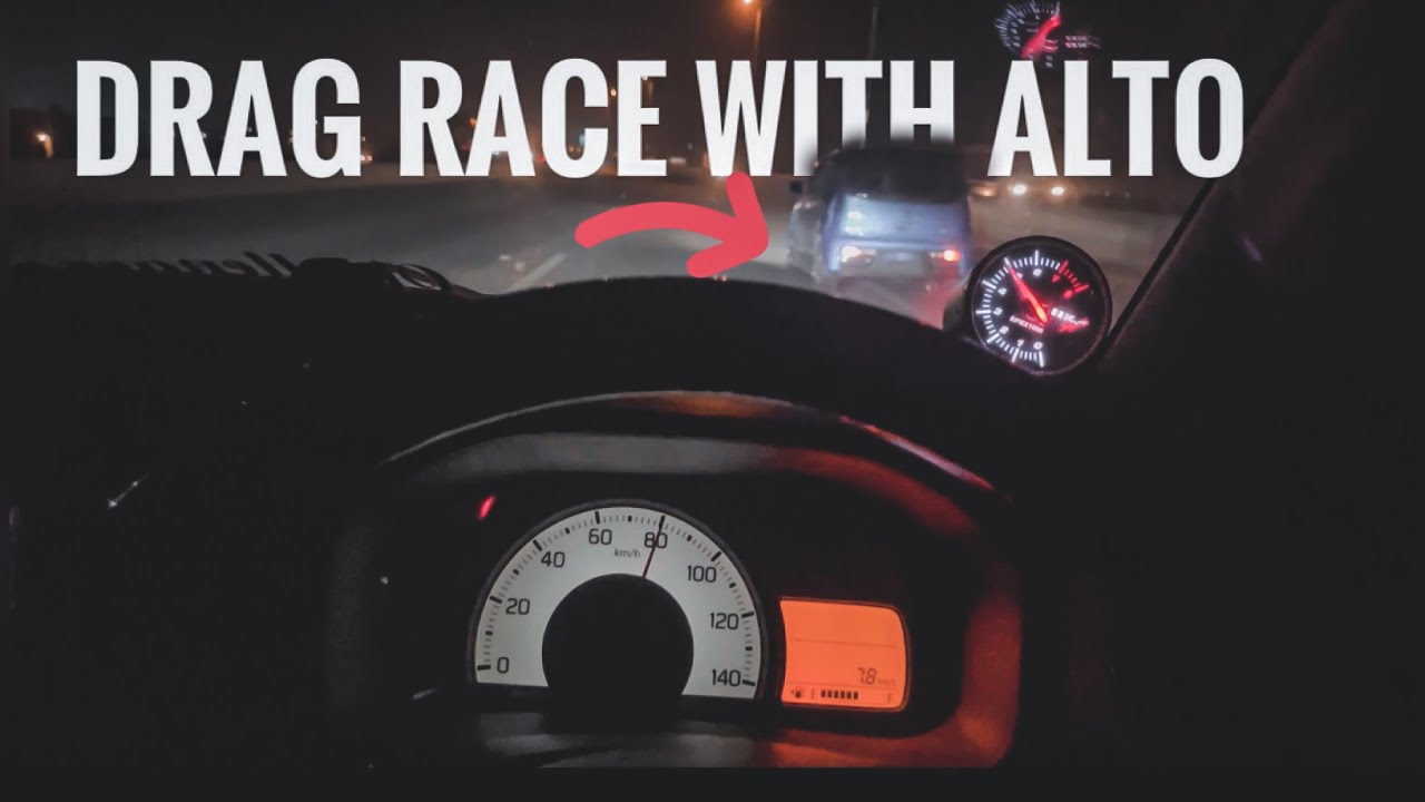 I lost with Alto🥲 | Drag race Alto vx  vs Alto works