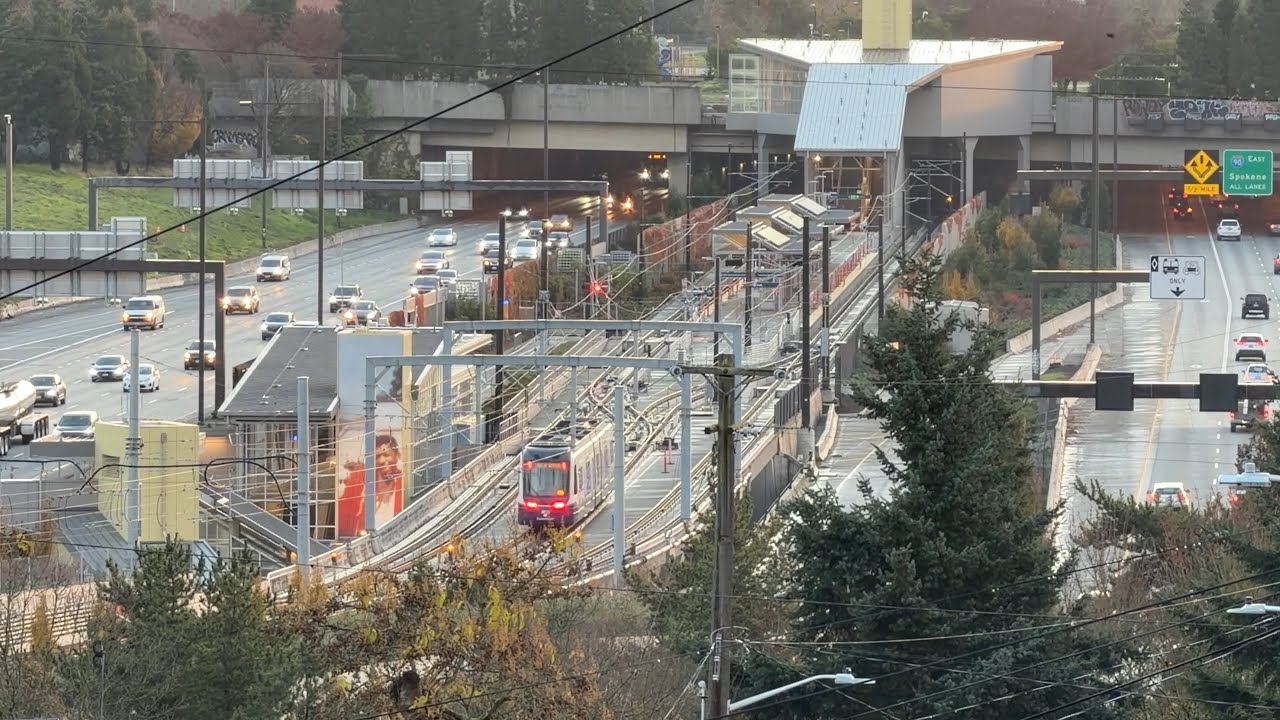 Link Light Rail Testing.  Judkins Park - Int'l Dist/Chinatown.