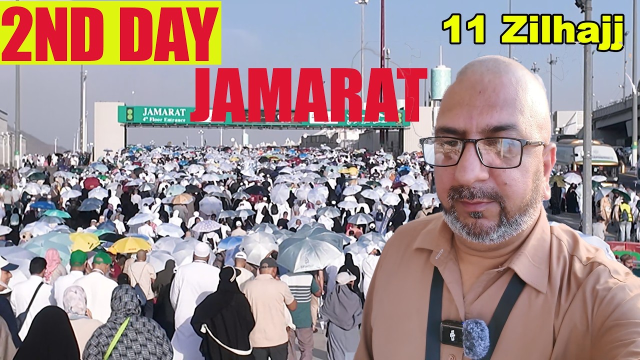 2nd Day of Stoning the Jamarat | Hajj 2026 | 2nd Day of Jamarat 2026 | Hajj Vlog | 2nd Day Rami