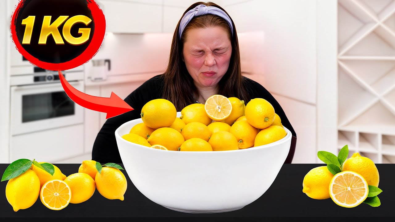 Pystynk&ouml; sy&ouml;m&auml;&auml;n 1kg sitruunoita yhdell&auml; kertaa?!