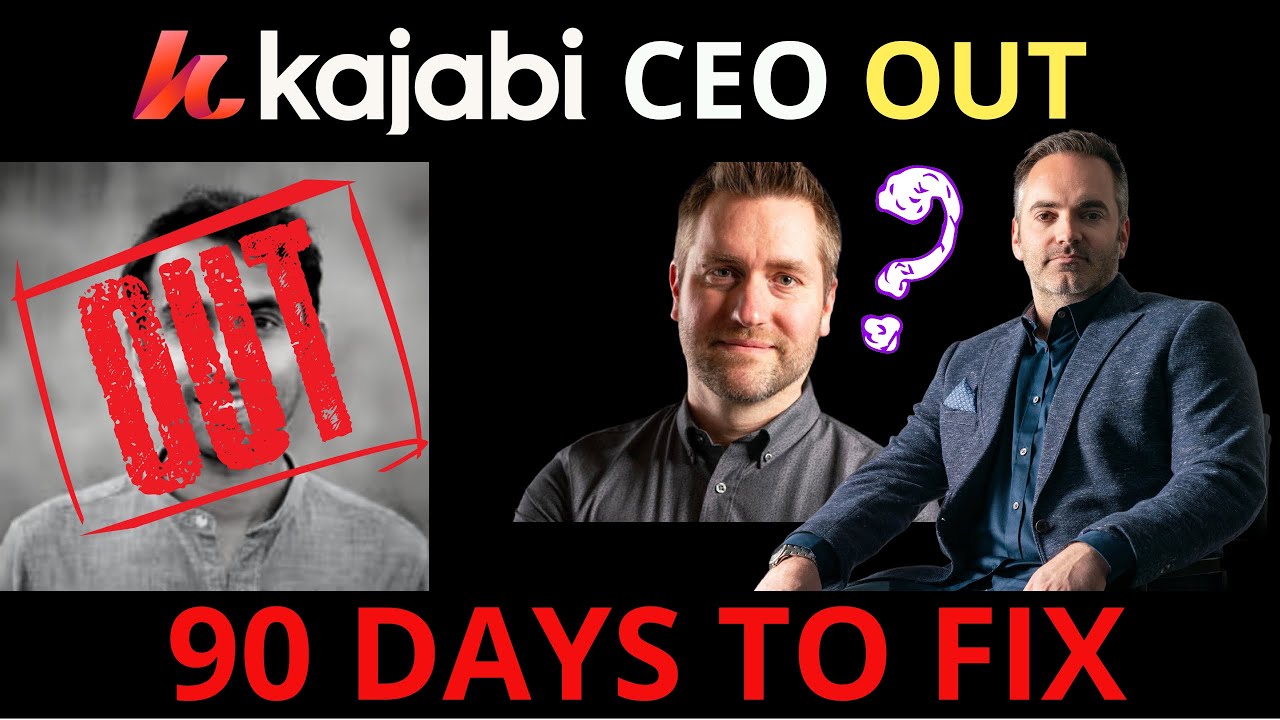 The Kajabi CEO is OUT:  What This Means for YOU