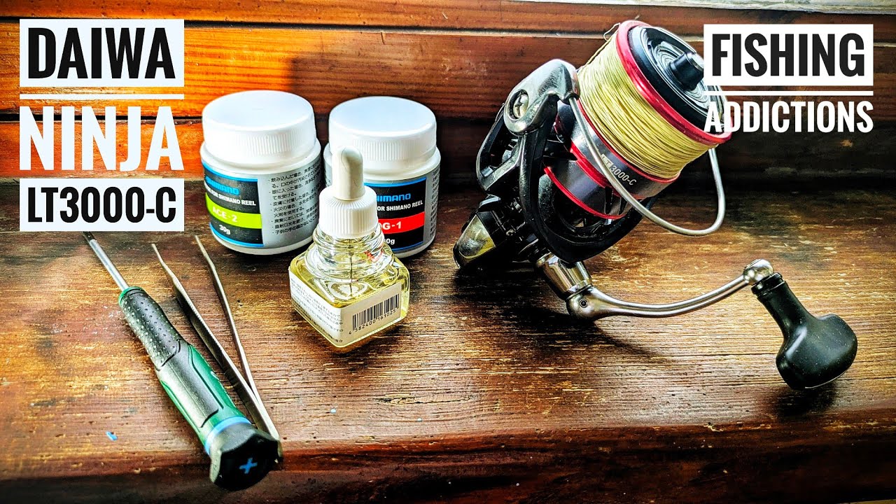 Daiwa Ninja LT 3000-C Maintenance | Full Spinning Reel Service