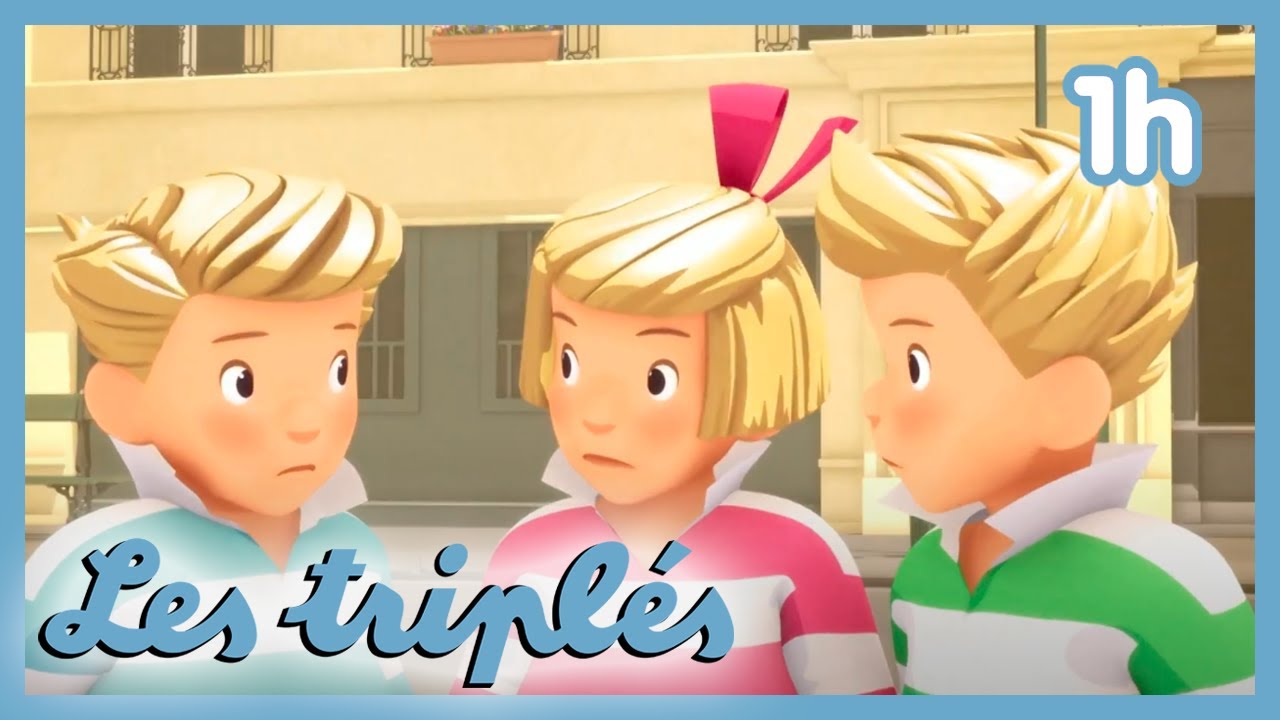La baby-sitter ! Nouvelle compilation Les Triplés 🩷💙💚