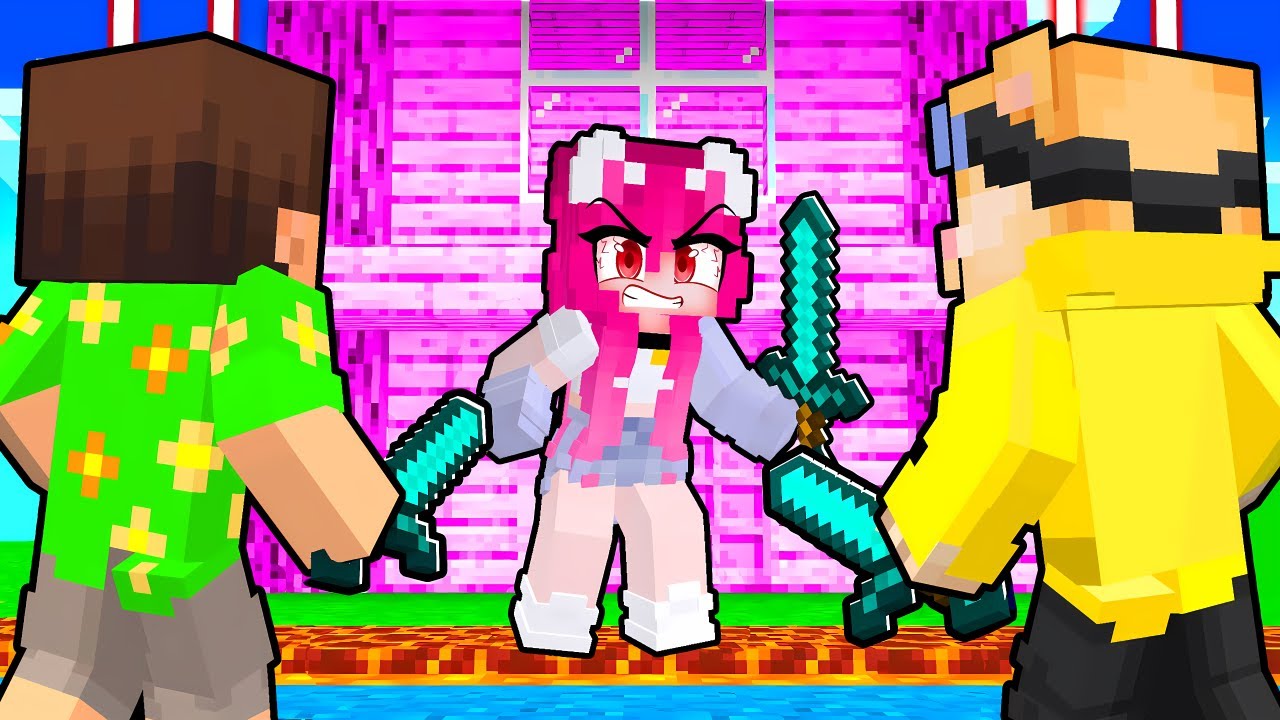 BAZA *SECURIZATA* FETE vs BAIETI in Minecraft!