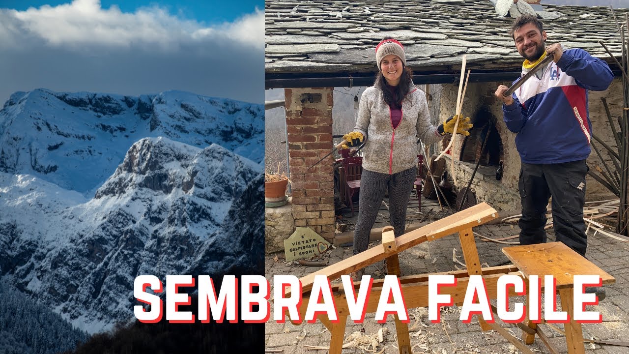 Forno a legna, cuociamo il castagno, pioggia e animali al pascolo - Ep. 541 - Vivere in Montagna