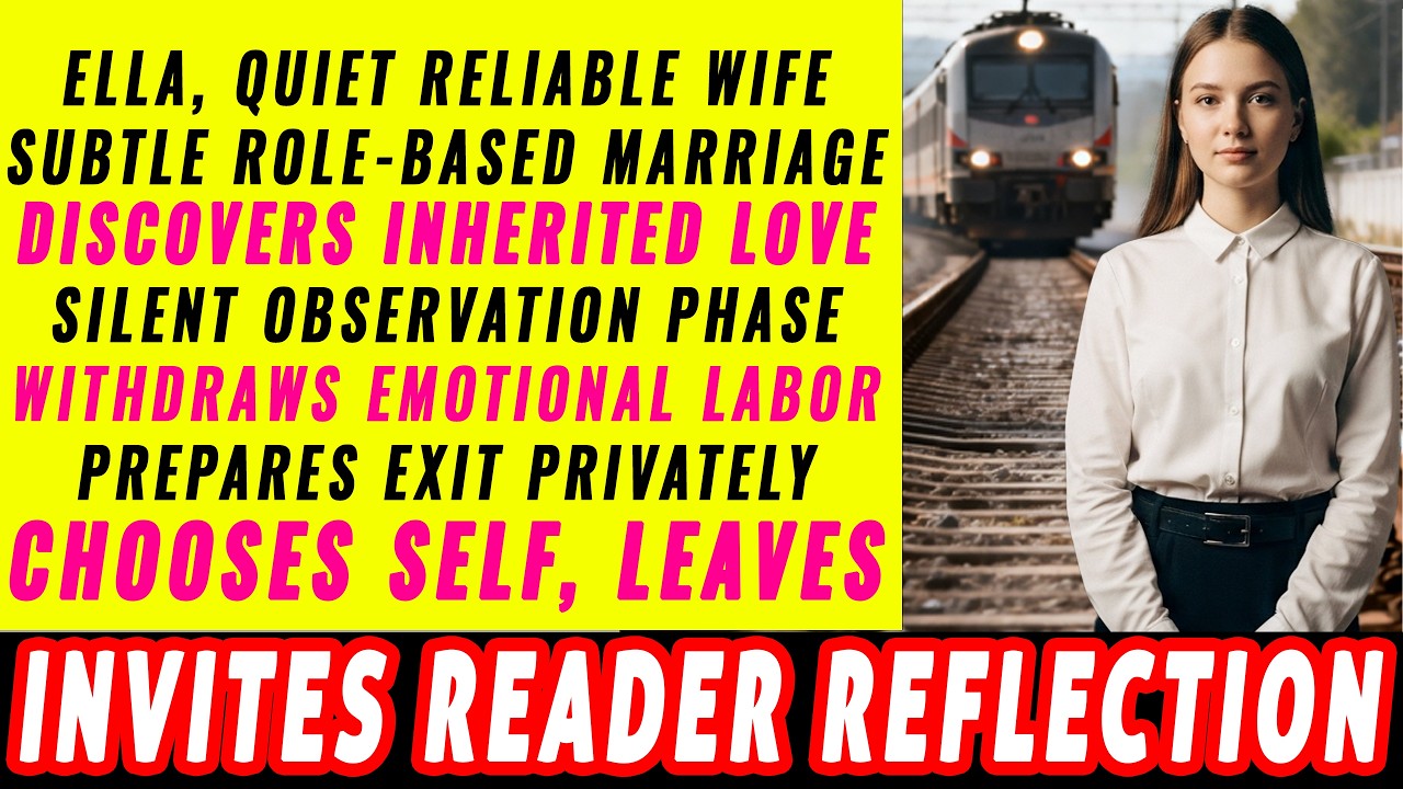 I Quietly Left a Marriage Built on Someone Else’s Life — A Calm Woman’s True Story