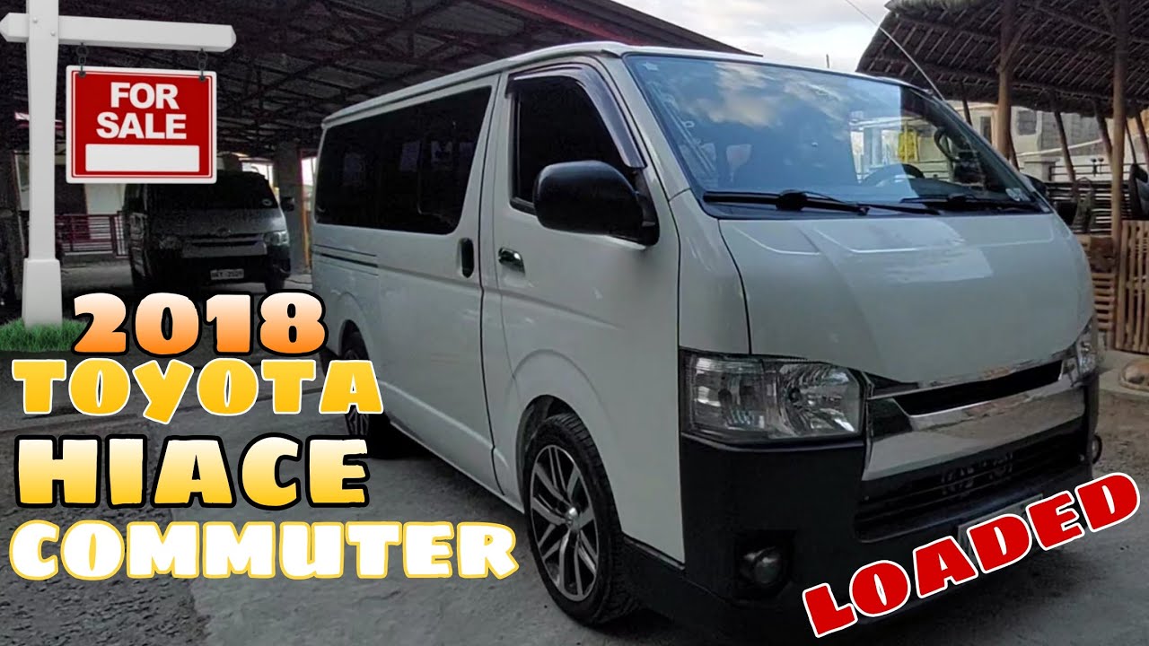 Hiace  Na Sariwa at Loaded ba Hanap mo? Baka Eto Na Para Sayo! Toyota Hiace Commuter 2018 (#forsale)
