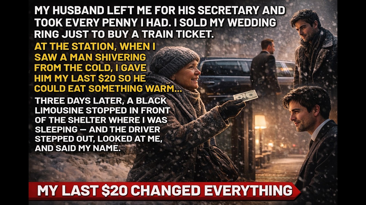 In a Snowstorm, She Lent Her Last $20 to a Stranger — The Millionaire Never Forgot