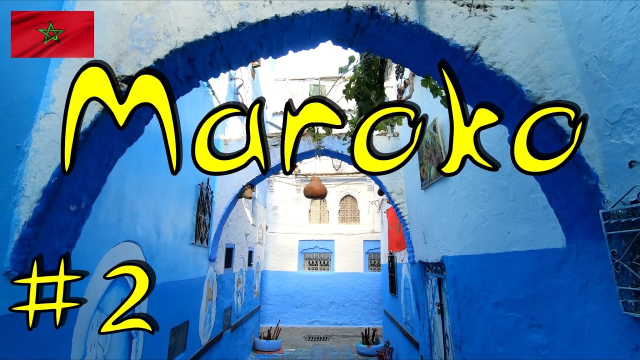 Maroko - niebieskie miasto Szafszawan