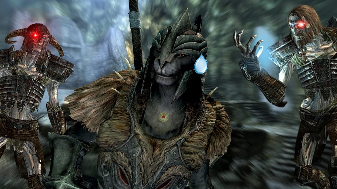 ODEIO TODOS OS DRAUGR DO MUNDO - SKYRIM REQUIEM #2