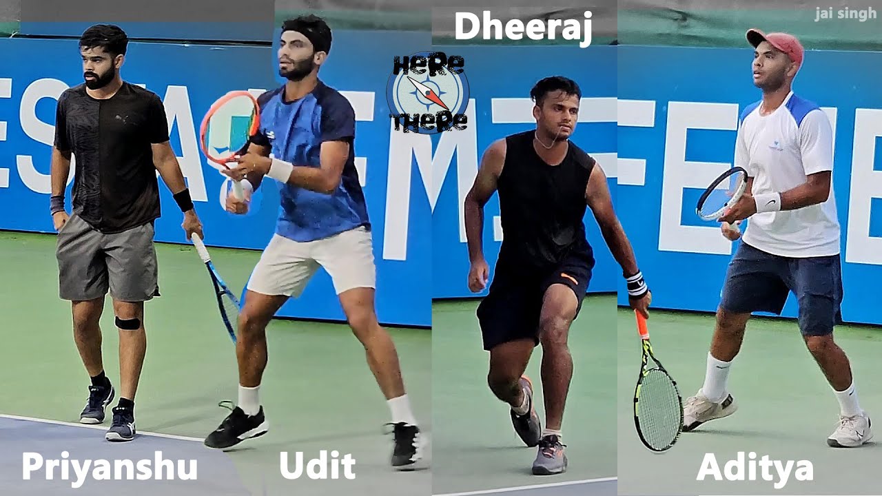 Udit-Priyanshu vs Dheeraj-Adityaj, Men's Doubles, First Round, Fenesta Open 2025 #menstennis