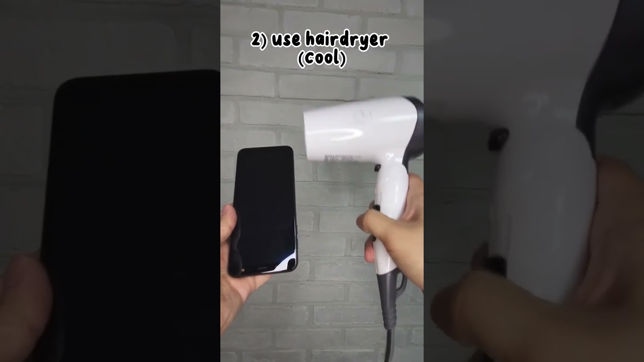 how to save your phone fell from water