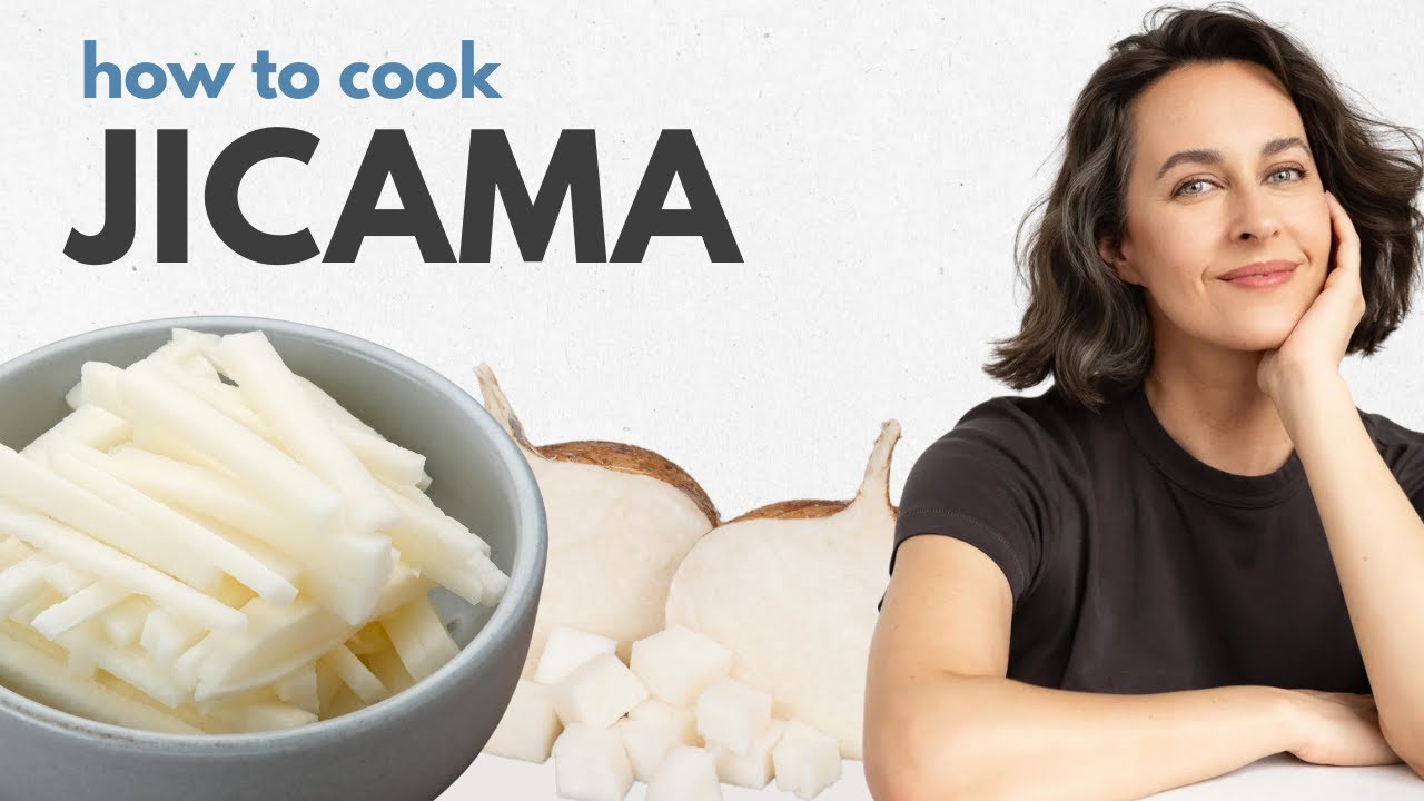 Jicama: Raw & Cooked - The Best Way to Eat Jicama - How to Peel Jicama, What