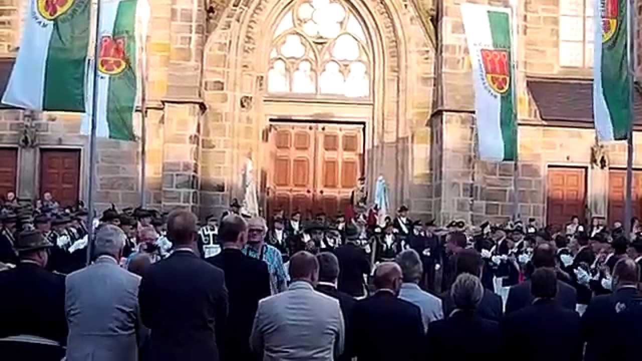Zapfenstreich beim Schützenfest 2015 in Wadersloh Teil 2