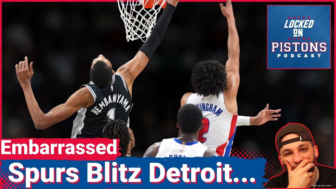 OVERMATCHED: Detroit Pistons and Cade Cunningham CRUMBLE as Victor Wembanyama DESTROYS Detroit