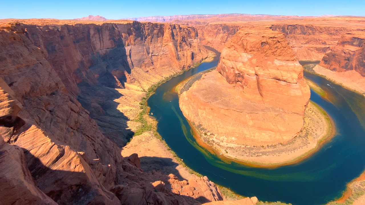 Page Arizona, Monument Valley DJI mini 2 drone footage 4k HDR