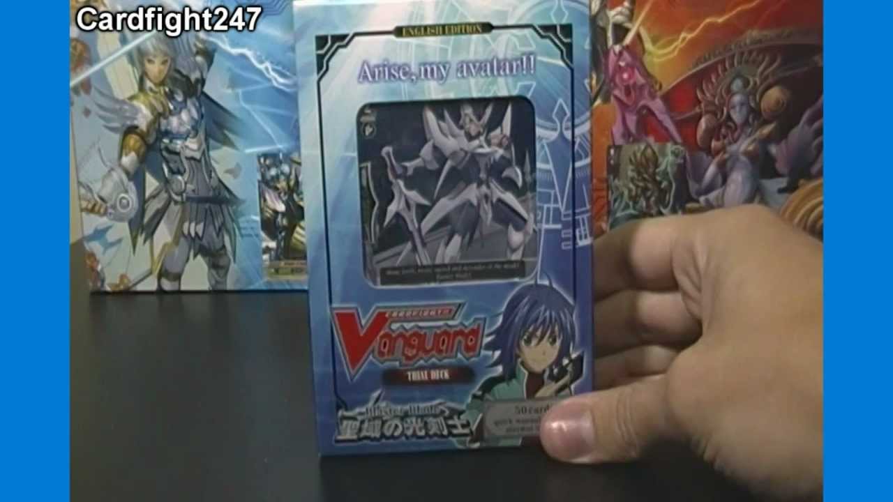 Cardfight Vanguard Blaster Blade Trial Deck Opening (ENGLISH)