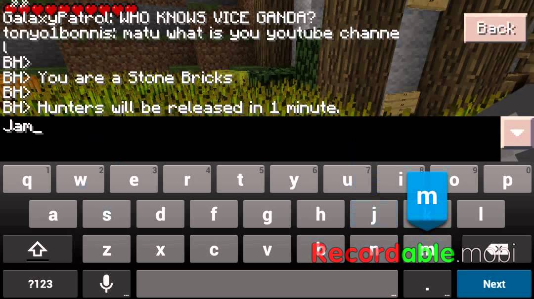 Block Hunt Server