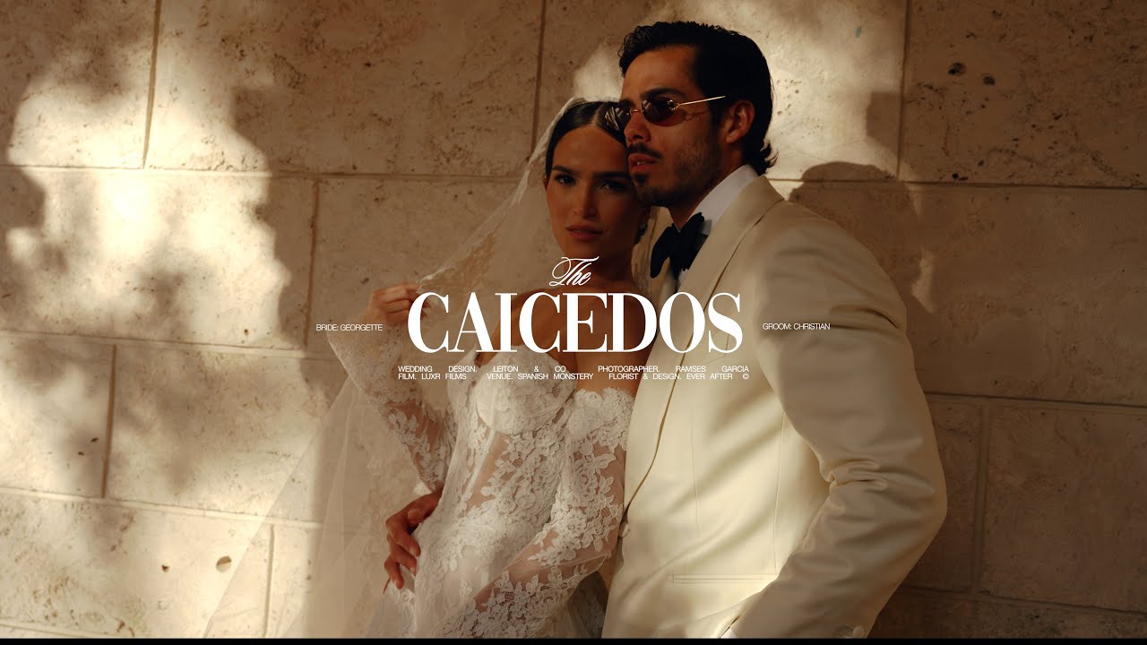 Ancient Spanish Monastery Wedding in Miami | Georgette & Christian | Sony FX3