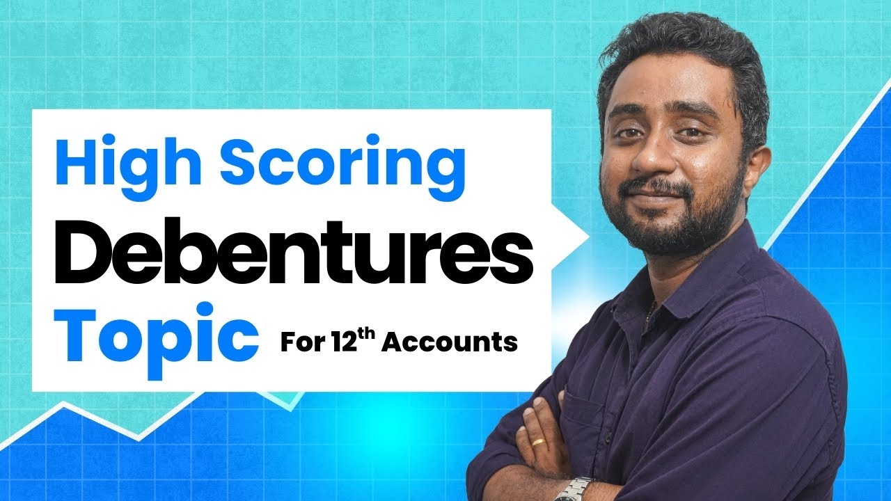 Debentures Issued for Cash Explained | Board Exam Important #12th #accountancy #accounting