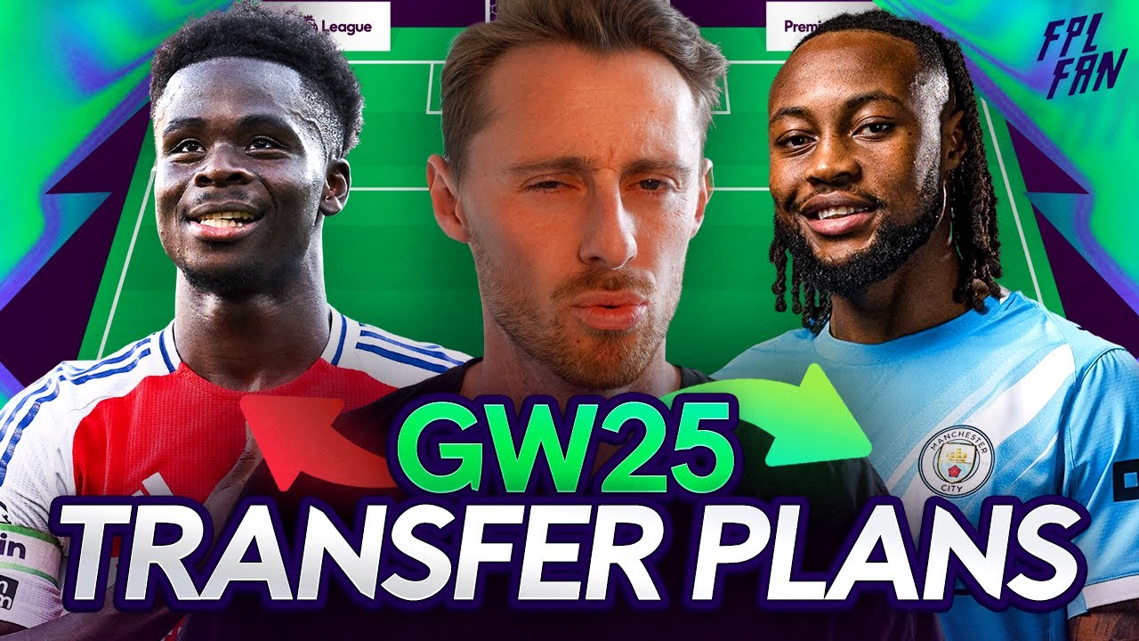 Планы трансферов FPL на 25-й тур I ♻️ Лучшие замены для Сака I Fantasy Premier League 25/26