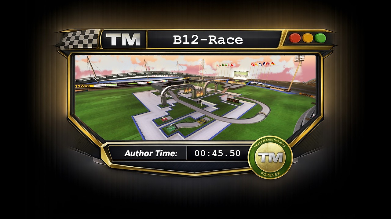 TrackMania Nations Forever - B12-Race - Legit Runs Only