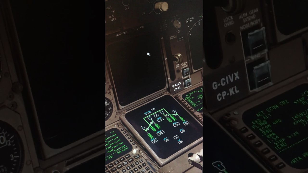 PMDG 747 'FUEL TANK/ENG'  (read description)
