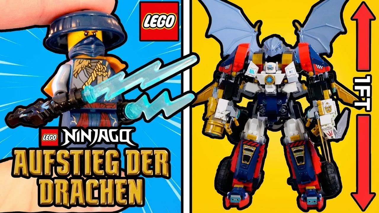 Die neuen Ninjago Dragons Rising Sets der 3. Staffel sind einfach unglaublich!