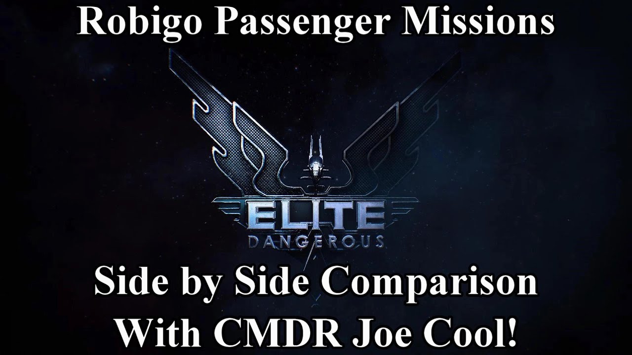 Elite Dangerous - Robigo passenger missions. Best possible outfitting for maximum credits/materials