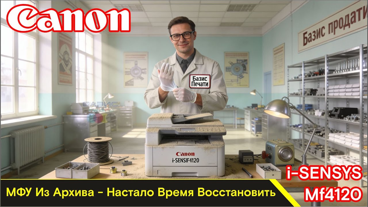 Canon i-SENSYS MF4120 / МФУ Из Архива - Настало Время Восстановить