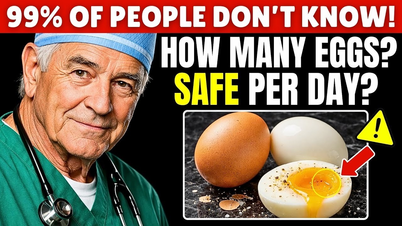 🥚 How Many Eggs Can You Safely Eat Per Day? Doctor Reveals the Shocking Truth | Silver Health Guide