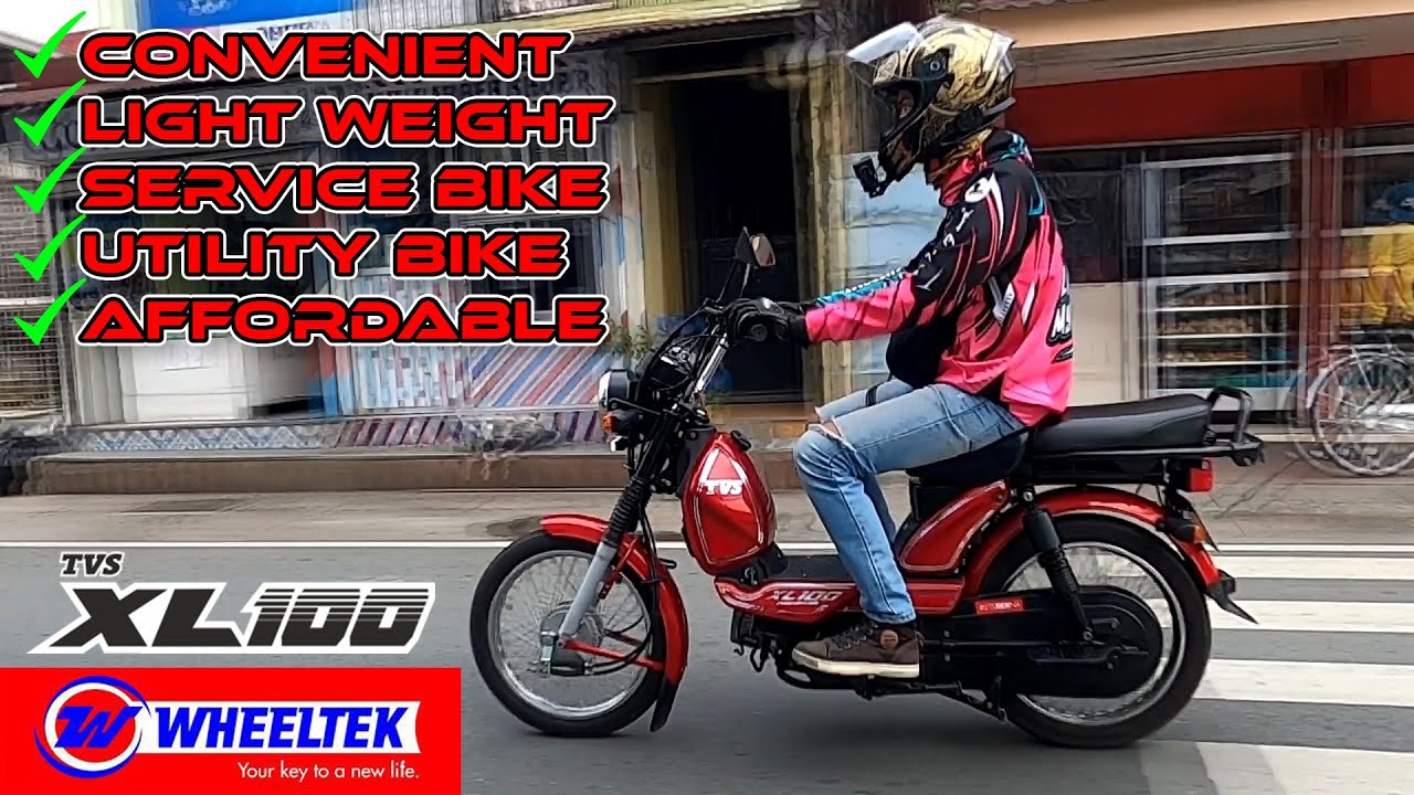 TVS XL-100 Premium Review/Walkaround | Wheeltek Philippines