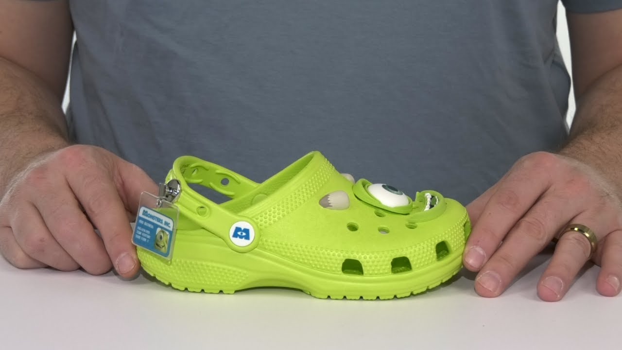 Crocs Kids Disney Monsters Mike Wazowski Clogs (Little Kid/Big Kid) SKU: 9985469
