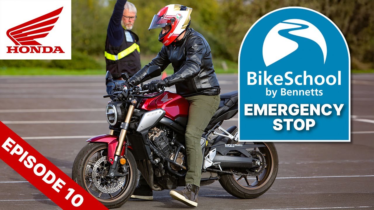 How to Master a Motorcycle Emergency Stop | Better Riding