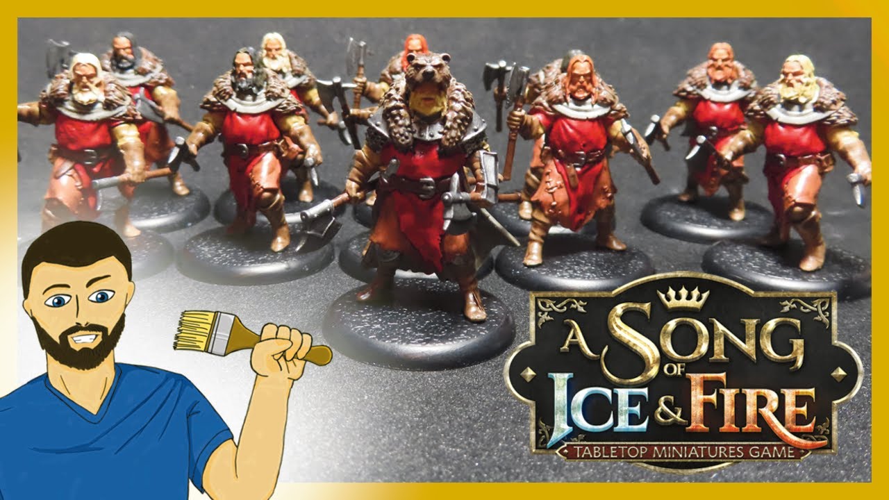 How To Paint| Umber Berserkers [A Song Of Ice And Fire Miniatures game]