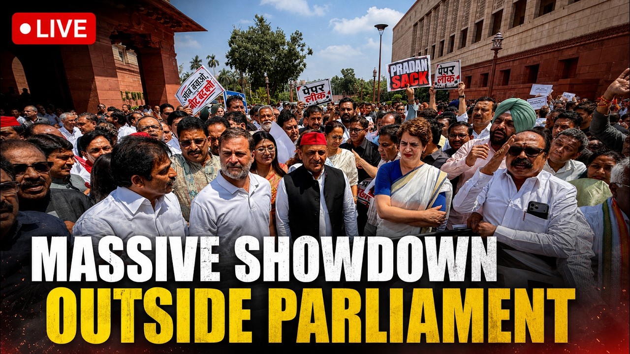 Opposition Vs Centre LIVE | Massive Showdown Outside Parliament | CJP Protest LIVE | Jantar Mantar